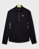 The All Round 1/4 Zip - Black