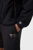 The Shield Track Top 1/4 Zip - Black