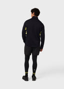 The All Round 1/4 Zip - Black