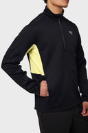 The All Round 1/4 Zip - Black