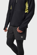 The All Round 1/4 Zip - Black