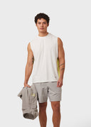 The Match Day Tank - White